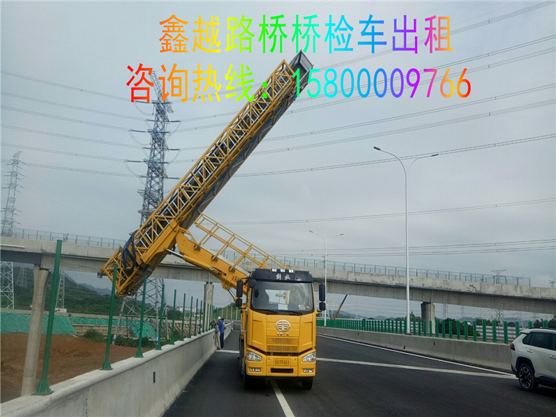 金平道路检测车-桥梁工程车-桥梁桩基础加固车租赁